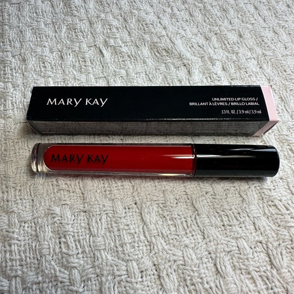 Mary Kay Unlimited Red Lip Gloss - Iconic Red‎